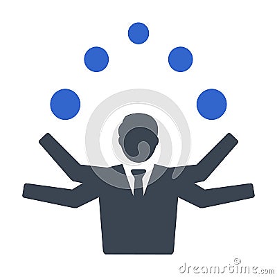 Multitasking icon Vector Illustration