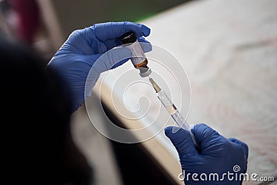 Coronavirus India - vaccination drive Editorial Stock Photo