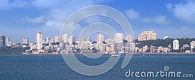 Mumbai panorama Stock Photo