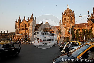 Mumbai Station Editorial Stock Photo