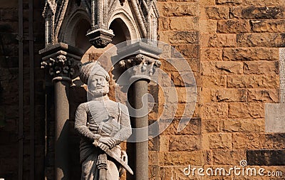 Mumbai University building at Fort campus, Mumbai, India Editorial Stock Photo