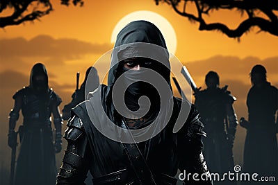 Mumbais ninjas blend Konohas spirit, shadows, and inspiration Stock Photo