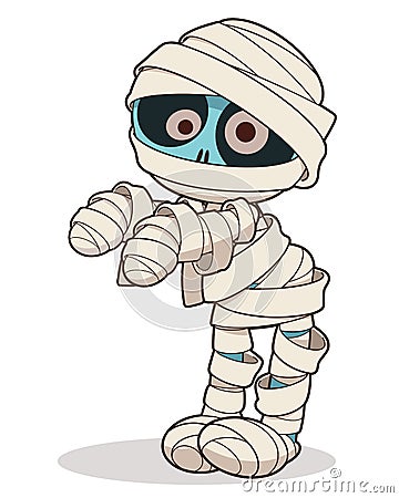 Mummy Cartoon Illustration