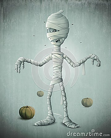 Mummy halloween Stock Photo