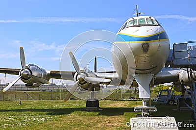 Lockheed L-1049 G super Constellation 1955 Editorial Stock Photo