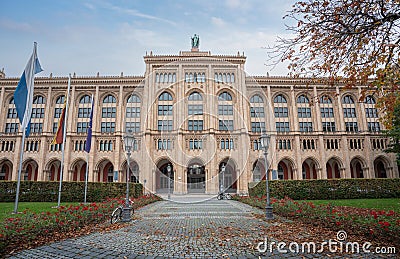 Upper Bavaria Government Regierung von Oberbayern - Munich, Germany Editorial Stock Photo