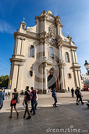 Heiliggeistkirche - Church of the Holy Spirit - Munich Editorial Stock Photo