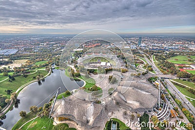 Munich Olympiapark Editorial Stock Photo