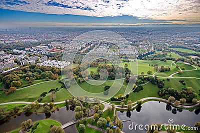 Munich Olympiapark Stock Photo