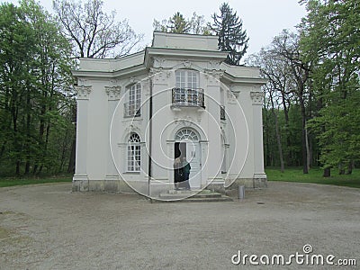 Munich. The original building in the park. 5369 Stock Photo