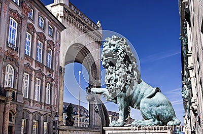 Munich's Lions Stock Photo