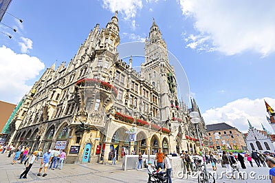 Munich Streets Editorial Stock Photo