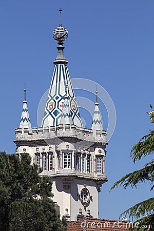 Municipal Building - Sintra - Portugal Editorial Stock Photo