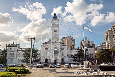 Municipal Palace, La Plata Town Hall - La Plata, Buenos Aires Province, Argentina Stock Photo