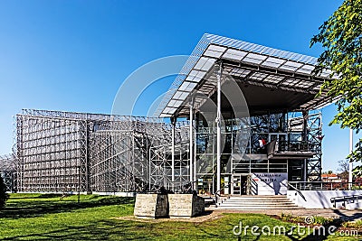 Municipal Palm House Editorial Stock Photo