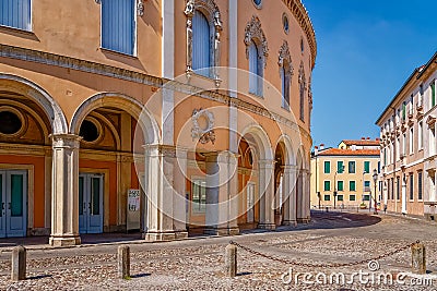 The Verdi Theater in Padua, Italy Editorial Stock Photo