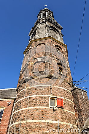 The Munttoren on the Muntplein in Amsterdam, Holland Editorial Stock Photo