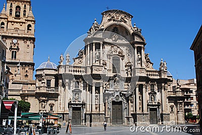 Murcia cathederal Stock Photo