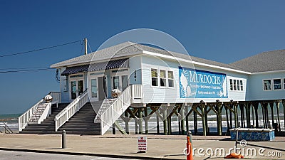 Murdochs at Galveston Beach - GALVESTON, UNITED STATES - NOVEMBER 03, 2022 Editorial Stock Photo