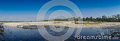 Murti river, Dooars - West Bengal, India Stock Photo