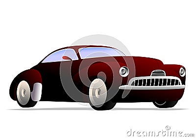 Muscle car Vector Illustration