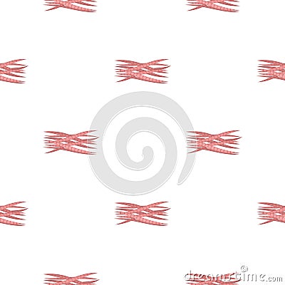 Muscle icon in cartoon style isolated on white background. Organs pattern stock vector illustration. Vector Illustration