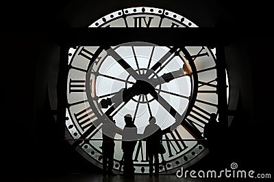 Musee d Orsay in Paris, France. Editorial Stock Photo