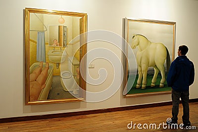 Museo Botero - Bogota Editorial Stock Photo