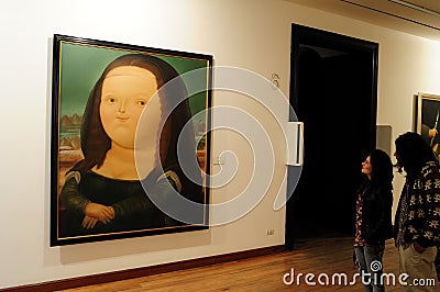 Museo Botero - Bogota Editorial Stock Photo