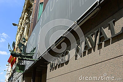 Museo Naval, Madrid, Spain Editorial Stock Photo