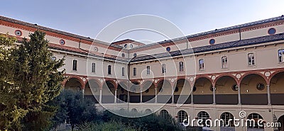 The Museo Nazionale Scienza e Tecnologia in Milan Stock Photo