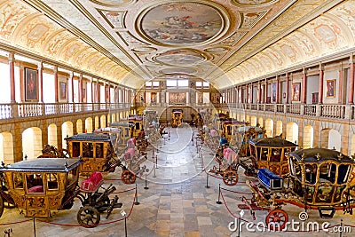 Museu dos Coches Lisbon Editorial Stock Photo