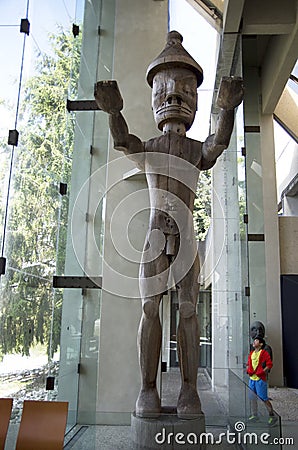 Museum of Anthropology at UBC Editorial Stock Photo