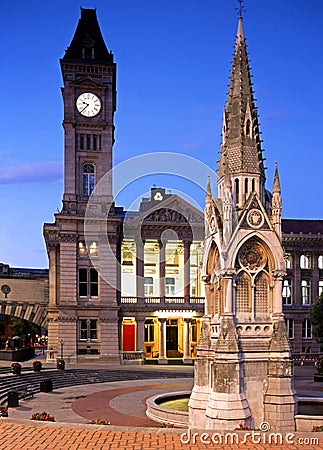 Museum and art gallery, Birmingham, England. Editorial Stock Photo