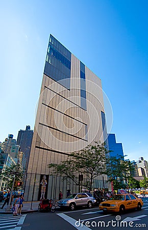The Museum of Arts and Design (MAD) in New York Editorial Stock Photo