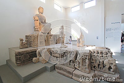 Museum of Cham Sculpture in Da Nang Editorial Stock Photo