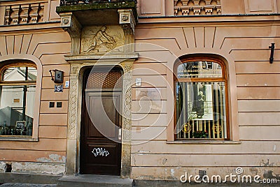 Marie Curie Museum in Warsaw Editorial Stock Photo