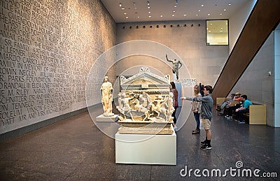 Museum of Fine Arts, Houston, Texas Editorial Stock Photo