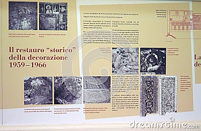 Museum of the High Middle Age Alessandra Vaccaro in Rome, Italy Editorial Stock Photo