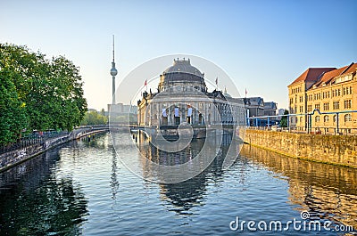 Museum Island in Berlin, Germany Stock Photo