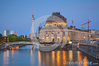 Museum Island in Berlin. Stock Photo