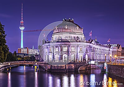Museum Island in Berlin Stock Photo