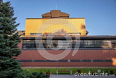 Museum in Kernave Stock Photo