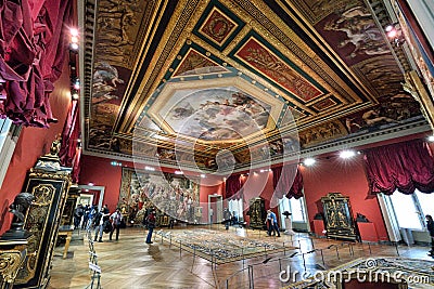 Museum Louvre, Paris Editorial Stock Photo