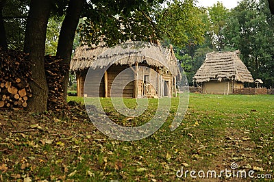 Museum of medieval architecture Stock Photo