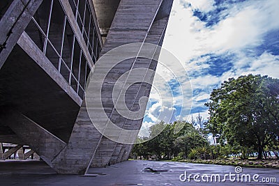 The Museum of Modern Art (MAM) - Rio de Janeiro Editorial Stock Photo