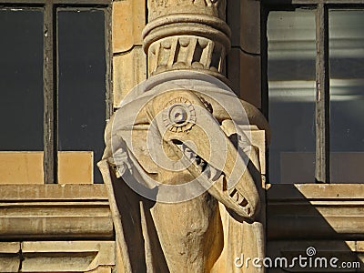 Museum of natural history, London. United Kingdom of Great Britain. Stock Photo