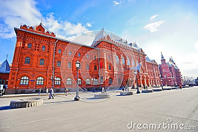 Museum of Patriotic War of 1812 in Moscow, Russia. Editorial Stock Photo