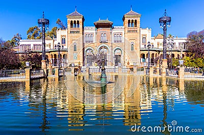 Museum of popular arts and traditions, Sevilla, Spain Stock Photo