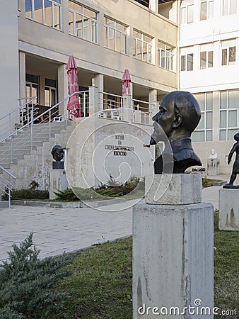 Museum of Socialist Art Sofia city Bulgaria Editorial Stock Photo